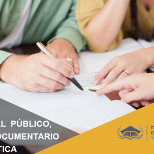Atención al público, trámite documentario y archivística